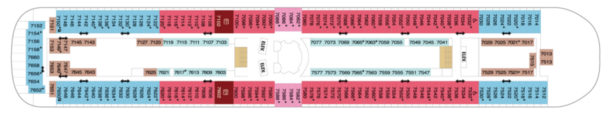 Deck 7 plan